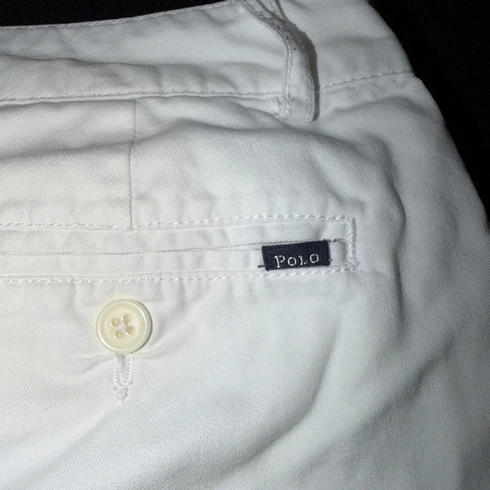 Polo Ralph Lauren White Chino Shorts Kids Size 16